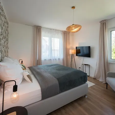 Bohnapartments Haus Zocheblick - 2 Kostenlose Parkplaetze - Sehr Ruhig - 4 Schlafzimmer - Neubau - Vollausstattung - Wlan Hébergement de vacances